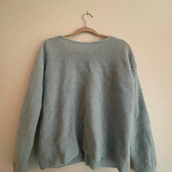 Sèzane Gaspard Light Blue Cardigan - Picture 4 of 5